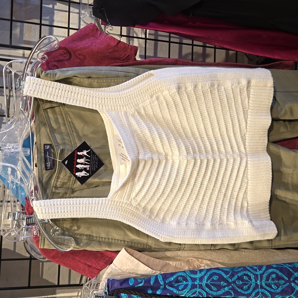 Banana Republic Brienna Cotton Sweater Knit tank top